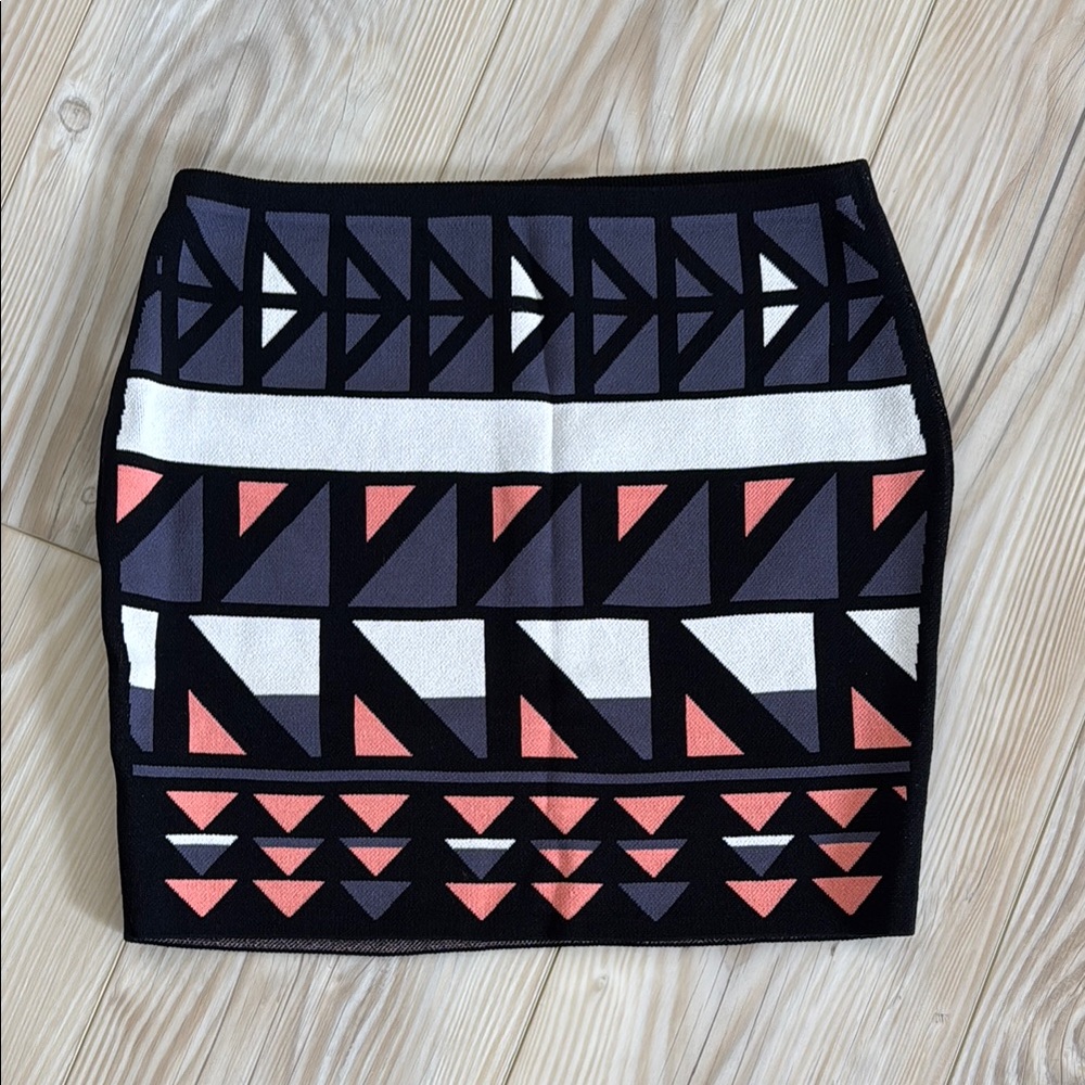 Rachel Roy Geometric Skirt